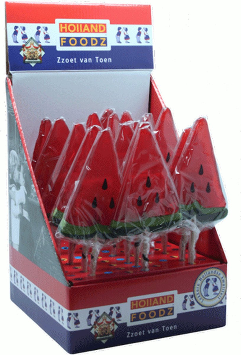 Holland Foodz - Watermeloen Lolly - 17 stuks