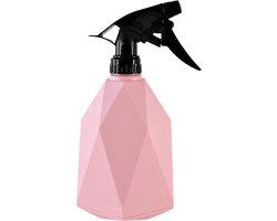 MHT Plantenspuit Geometrisch - Roze - 600ml - Water Verstuiver - Huis en Tuin - 3 kleuren