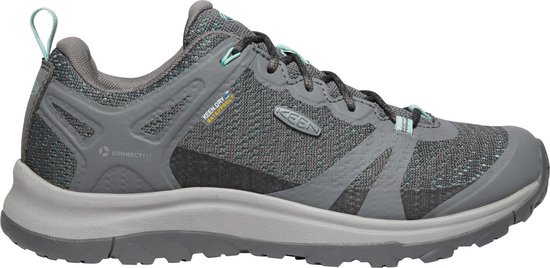 Keen Terradora II Dames Wandelschoenen Steel Grey/Ocean Wave |  Grijs | Mesh | Maat 38