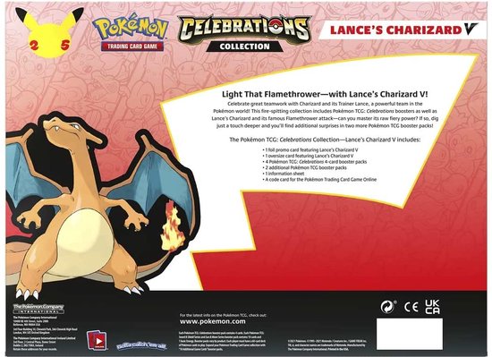 Thumbnail van een extra afbeelding van het spel Pokémon TCG: Vieringen Charizard V Collecties Booster Box - Pokemon kaarten - Pokemon kaarten booster box