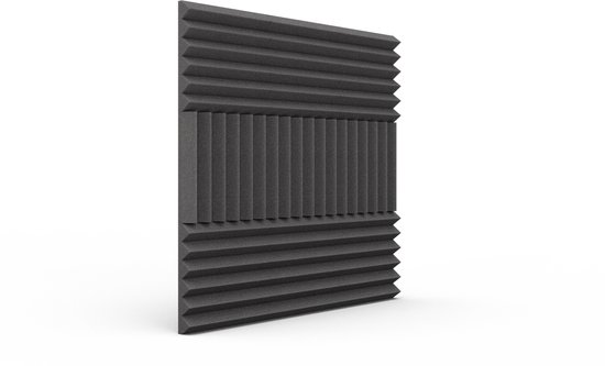 Foto: Decishield 20 akoestische panelen zelfklevend wandpaneel geluidsisolatie vuur vertragend geluidspanelen wit