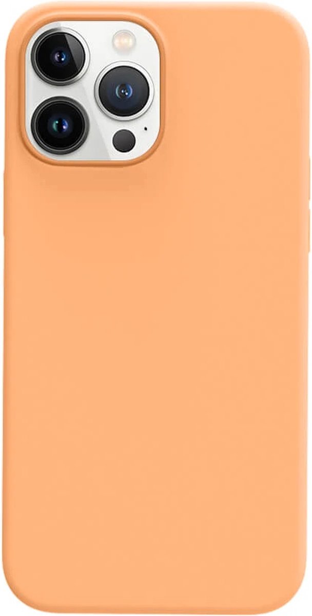 Otofly magnetisch hoesje - iPhone 13 Pro - Marigold (oranje) - Silicone