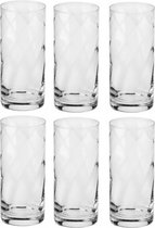 Longdrinkglas - cocktail, frisdrank, sap, water - kristal - handgeblazen - 380 ml