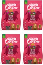 4x Edgard & Cooper BIO Boeuf & Kip - Nourriture pour chiens - 2.5kg