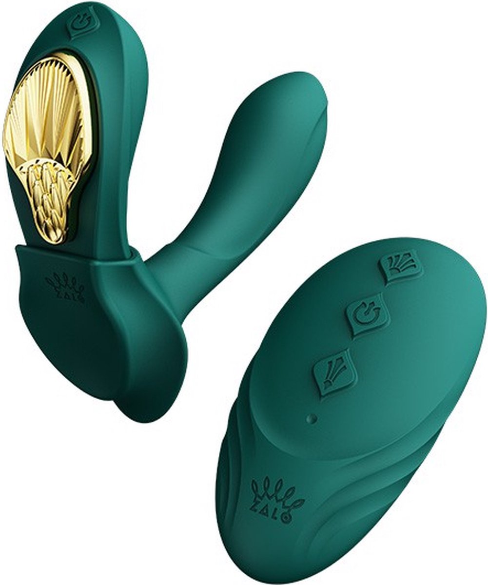 Goedkoopste Zalo - Aya - Portable Vibrator - Turquoise Green