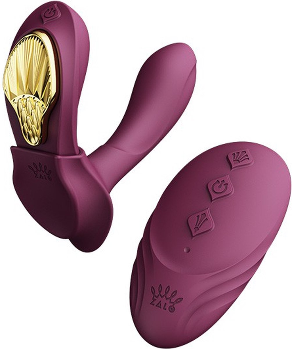 Goedkoopste Zalo - Aya - Portable Vibrator - Velvet Purple