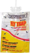 Catchmaster Vliegenval met lokmiddel - Fly Trap - Vangt 40.000 vliegen - Vliegenzak - Vliegenvanger - Ecologisch en gifvrij