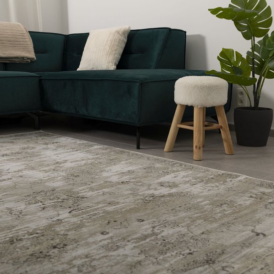 Antislip Tapijt Calore Vloerkleed Voor De Woonkamer, Blauw, Slaapkamer