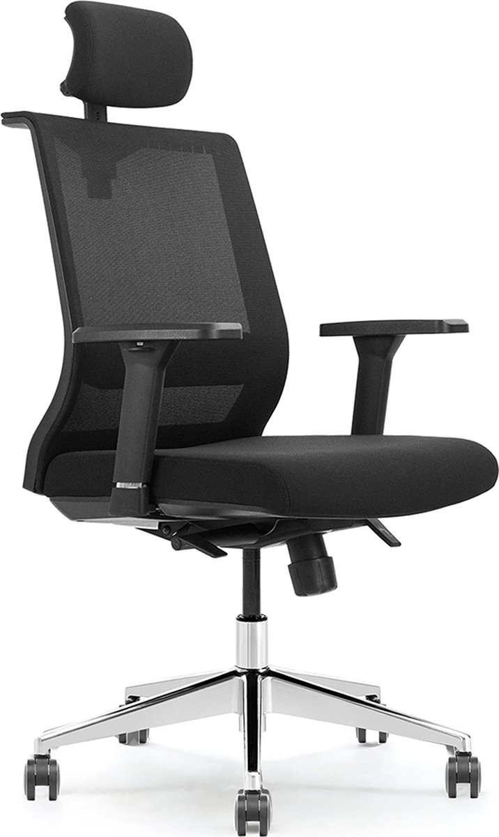 Bureaustoel Epic - NEN1335 - verstelbaar - Ergonomische bureaustoel - stevige rugleuning - Zwart