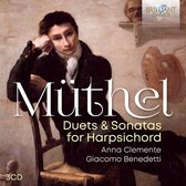 Anne Clemente - Müthel: Duets & Sonatas For Harpsichord (3 CD)