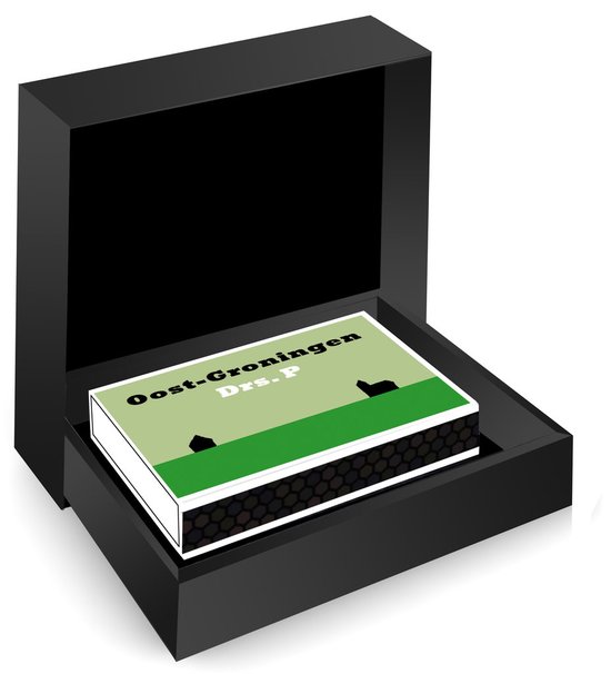 Lies Kindt - Drs. P - Unieke handgemaakte uitgave verpakt in een luxe geschenkdoos van MatchBoox - Kunstboeken