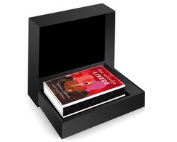 Omslag van Ted van Lieshout Unieke handgemaakte uitgave verpakt in een luxe geschenkdoos van MatchBoox - Kunstboeken