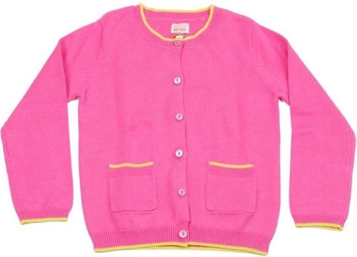 Room Seven Meisjes Vest - Roze - Maat116