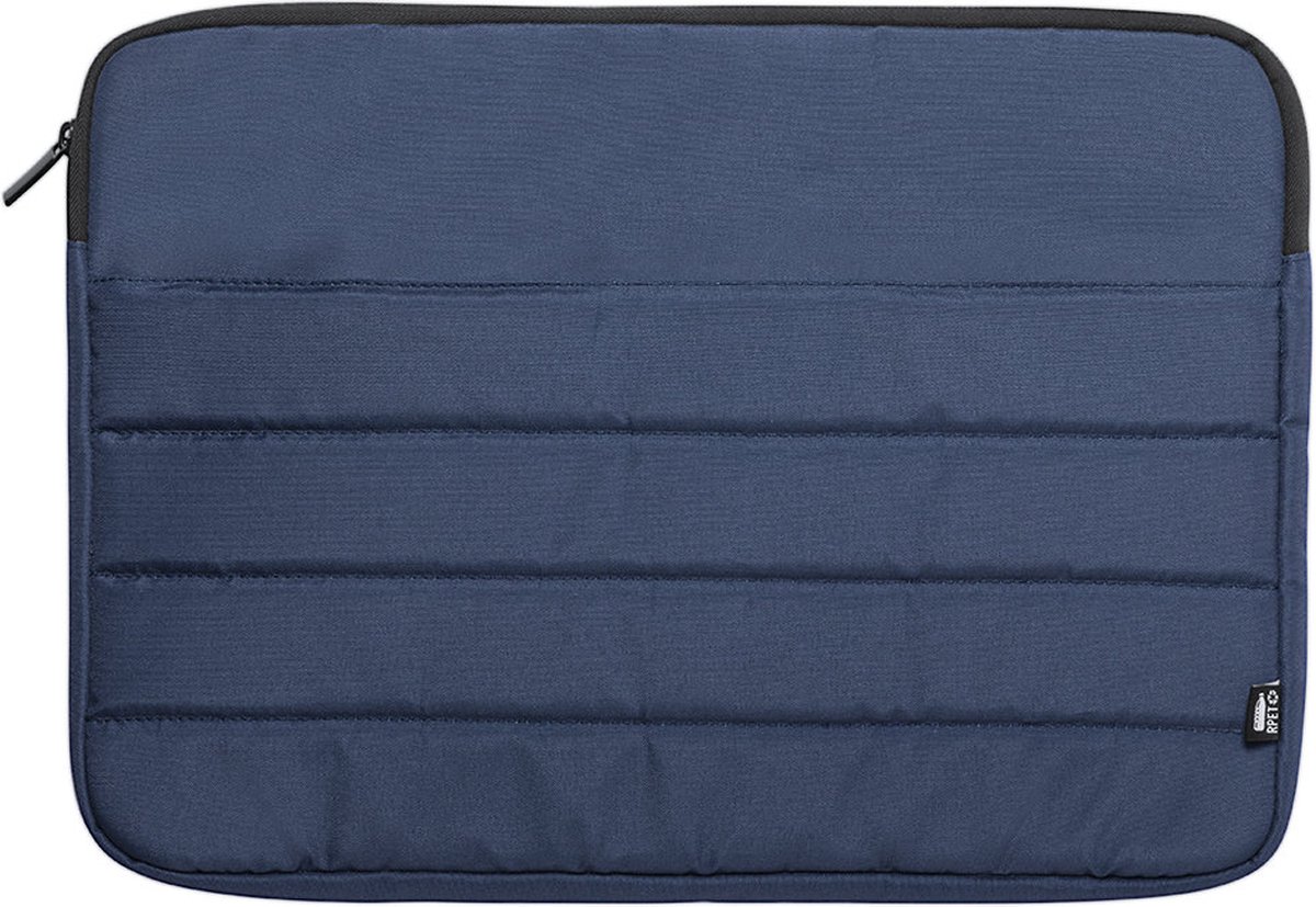 Laptophoes - Laptoptas - Sleeve - 15 inch - 39,5 x 29 cm - RPET - Polyester - donkerblauw