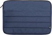 Laptophoes - Laptoptas - Sleeve - 15 inch - 39,5 x 29 cm - RPET - Polyester - donkerblauw