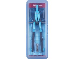 Aristo snelverstelpasser - Trendy - lengte 17cm - diameter 340mm - blauw - met reservepotloden - AR-552741-20