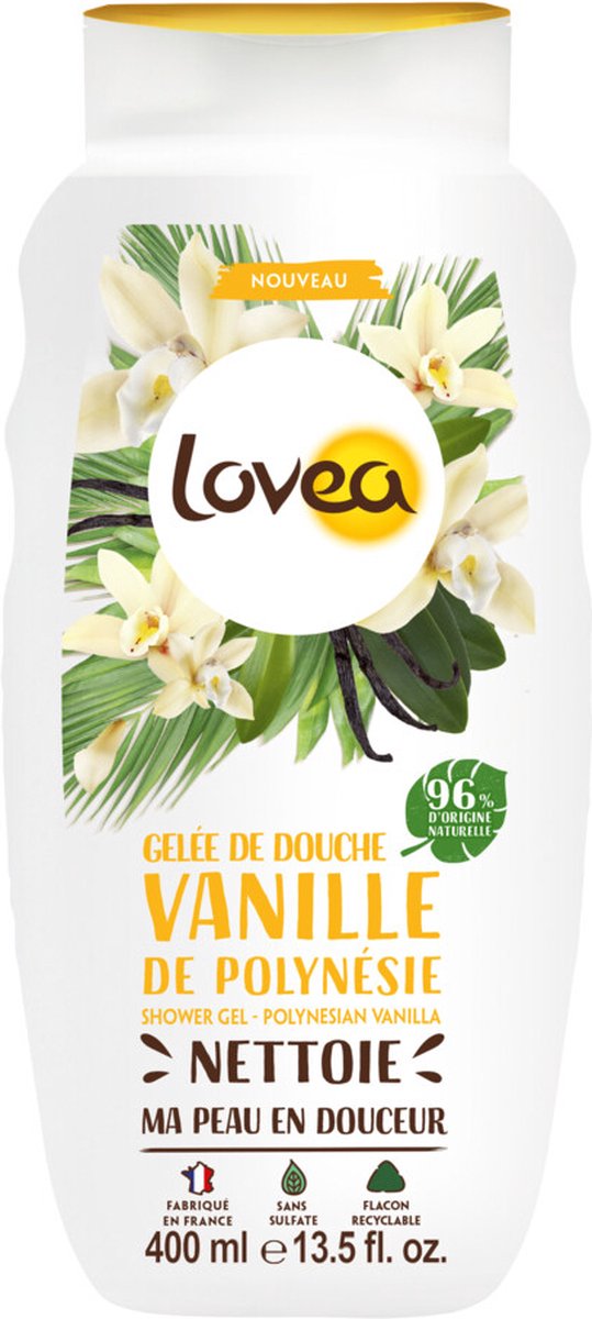 Lovea Shower Gel Vanille 400 ml