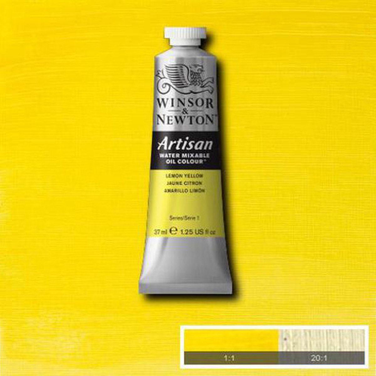 Winsor & Newton Artisan Water Mixable Oil Colour Lemon Yellow 346 37ml