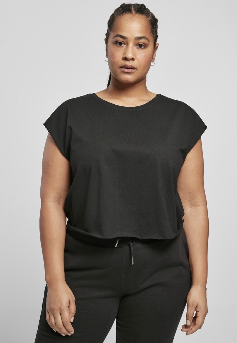 Urban Classics Organic Short Top XS Zwart