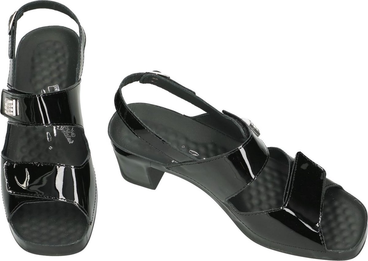 Vital -Dames - zwart - sandalen - maat 39