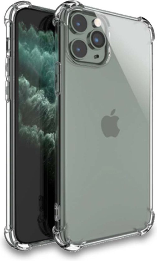 Smartphonica iPhone 11 Pro transparant hoesje flexibel met stootrand / Siliconen / Back Cover geschikt voor Apple iPhone 11 Pro