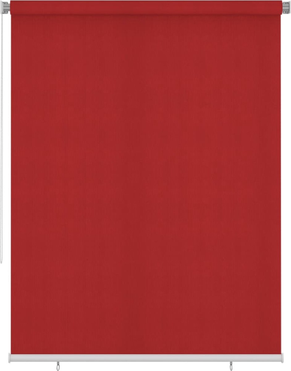 VidaLife Rolgordijn voor buiten 180x230 cm rood