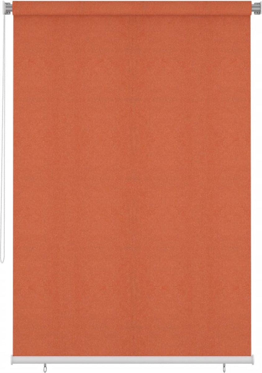 VidaLife Rolgordijn voor buiten 160x230 cm oranje