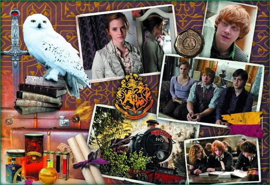 Puzzle 10 en 1 Trefl Harry Potter - 20/35/48 pièces