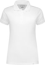 Macseis Polo Flash Powerdry dames wit maat  XL