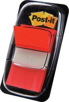 Post-it® Index Standaard, Rood, 25.4 x 43.2 mm, 50 Tabs/Dispenser