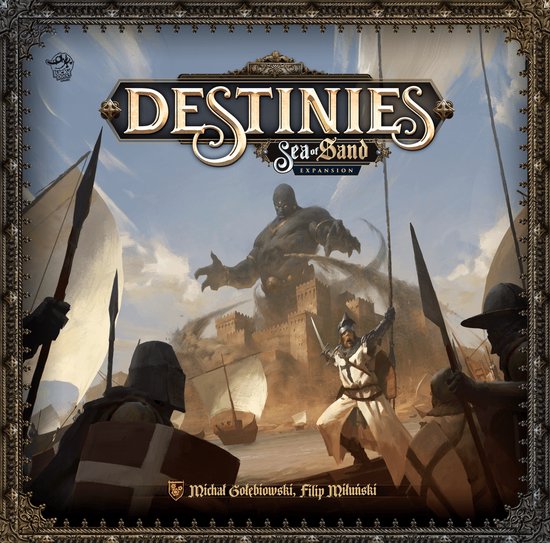Boek: Destinies: Sea of Sand Expansion, geschreven door Lucky Duck Games