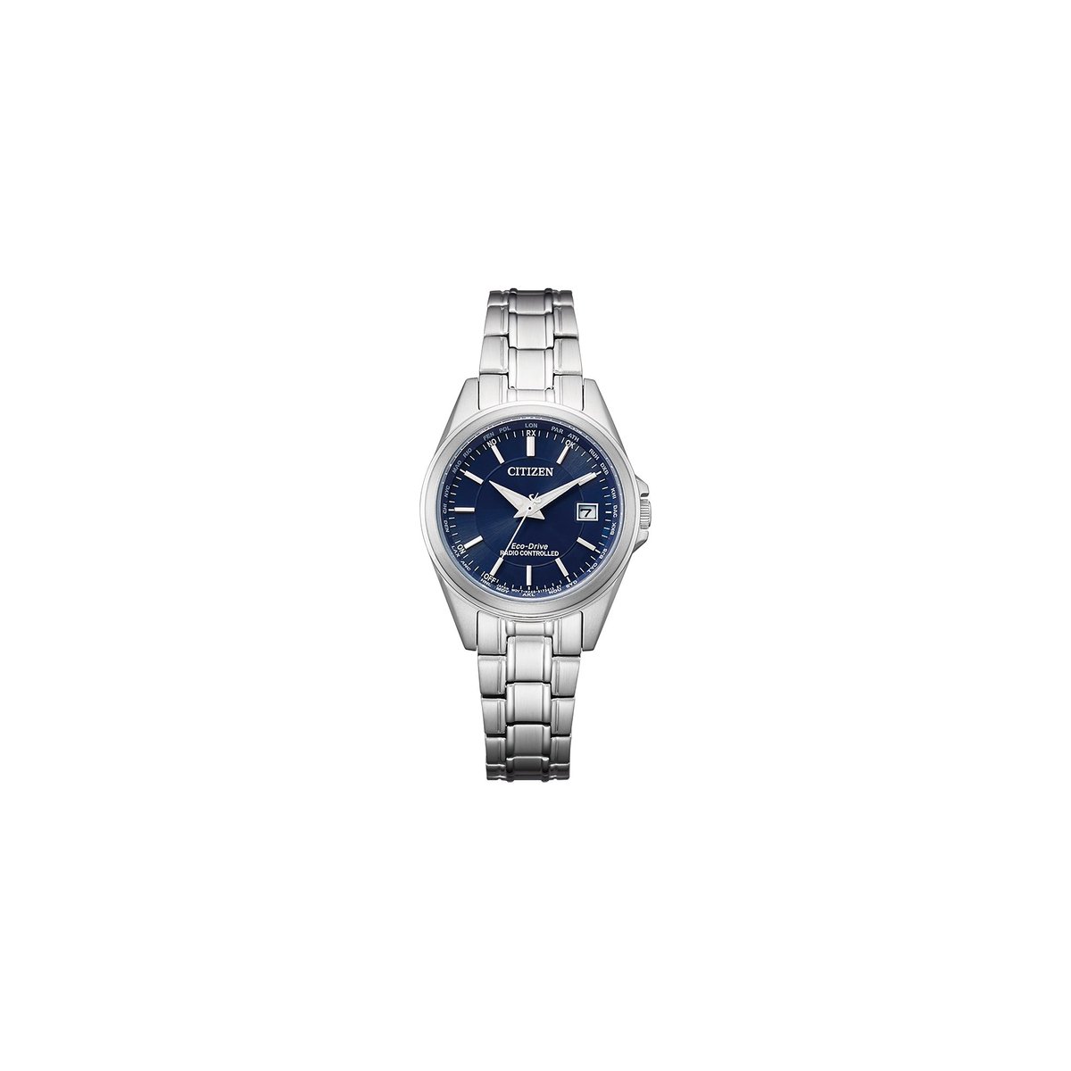 Citizen EC1180-81L Horloge - Staal - Zilverkleurig - Ø 28 mm