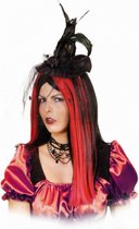 Halloween Zwarte heksenhoedje met haarband