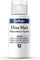 Vallejo 26653 Ultra Matt Polyurethane Varnish - 60ml Verf flesje