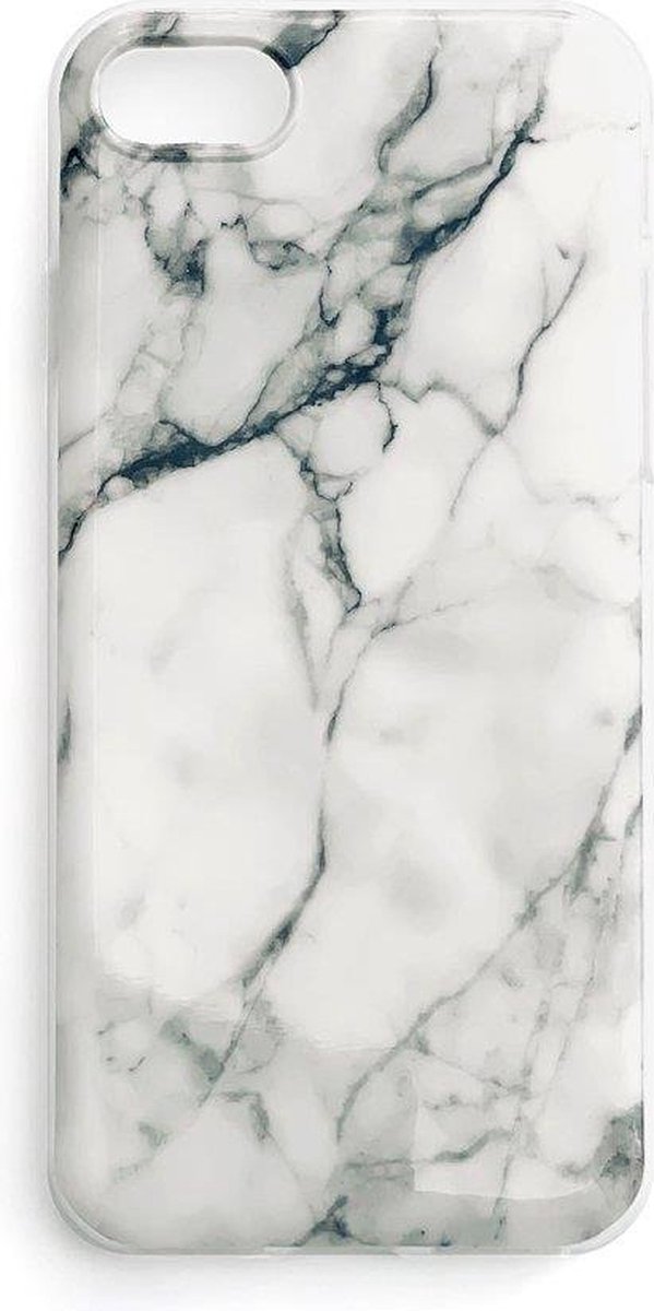 Wozinsky Marble TPU case cover voor Samsung Galaxy A72 4G wit