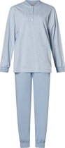 Dames pyjama Lunatex 100% katoen 124174 blue XXL