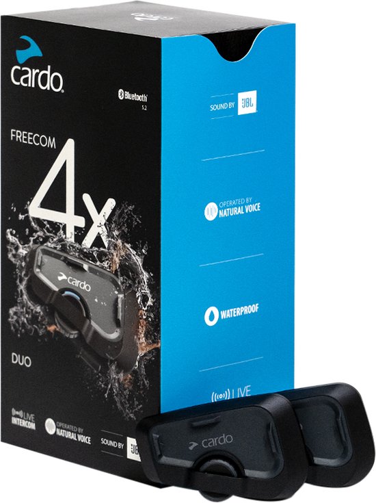 Cardo Freecom 4X - Information - Jämförelse med Freecom 4 plus 