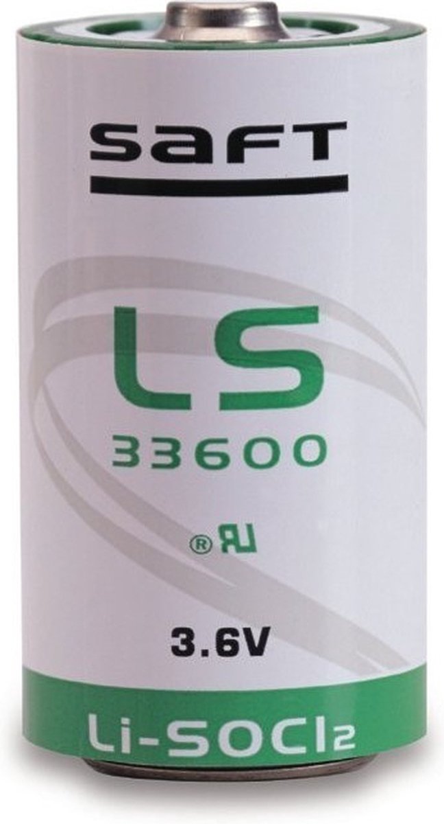 SAFT LS 33600 D-formaat Lithium batterij 3.6V