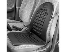 Carpoint Massagekussen Stoel – Met Bolletjes – Rugondersteuning – Ventilerend – Universeel – Voor Auto & Kantoor – Comfort