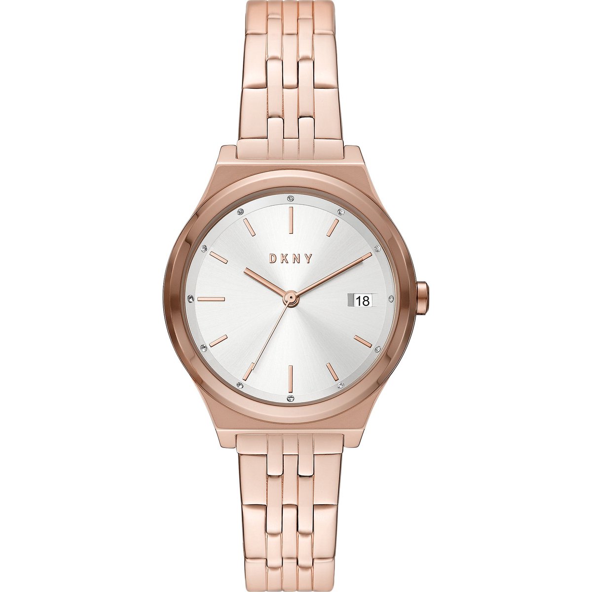 DKNY Horloge Analooge quartz One Size Wit 32015761