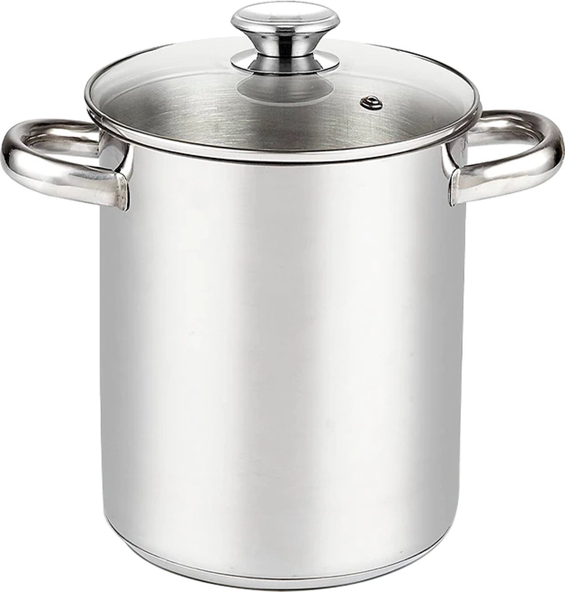 Elo 2261626 Cuiseur à Asperges, Casserole à Asperges, Pot de Cuisson Universel Elo Brillant 16 cm de diamètre, Acier Inoxydable, Argent, 16 x 21,5 cm