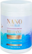 NanoCare nanoplastia Blue haarmasker 1000g voor thuiszorg na de behandeling Permanente haar stijlen 'No Yellow' zonder parabenen, sulfaten en siliconen voor Optimale Hydratatie, Anti-Frizz voor blond haar