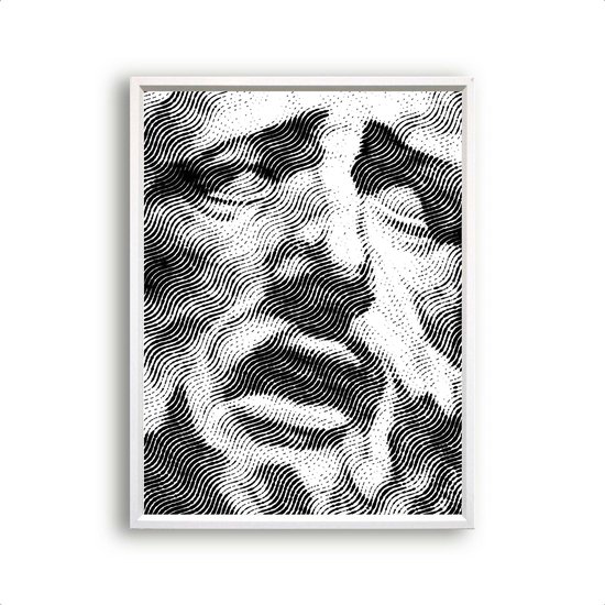 Poster griekse personage emotie angst / fear - emoties / Kunst / 30x21cm