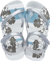 ipanema slippers - fashion sandal - Grijs/ Wit/ Blauw - Maat 21