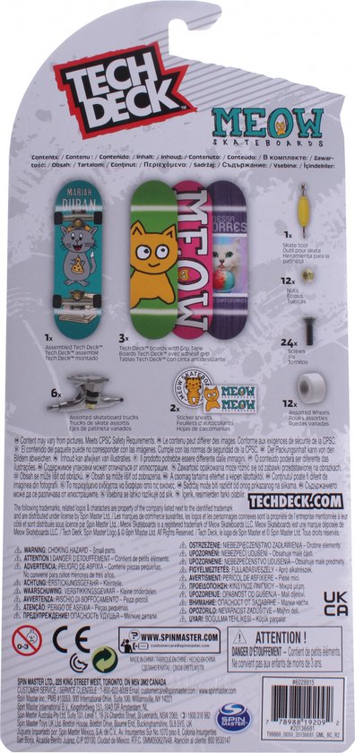 Hot Wheels Skate vingerskateboard set