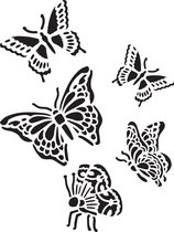 Delta Stencil - mania x1 butterflies
