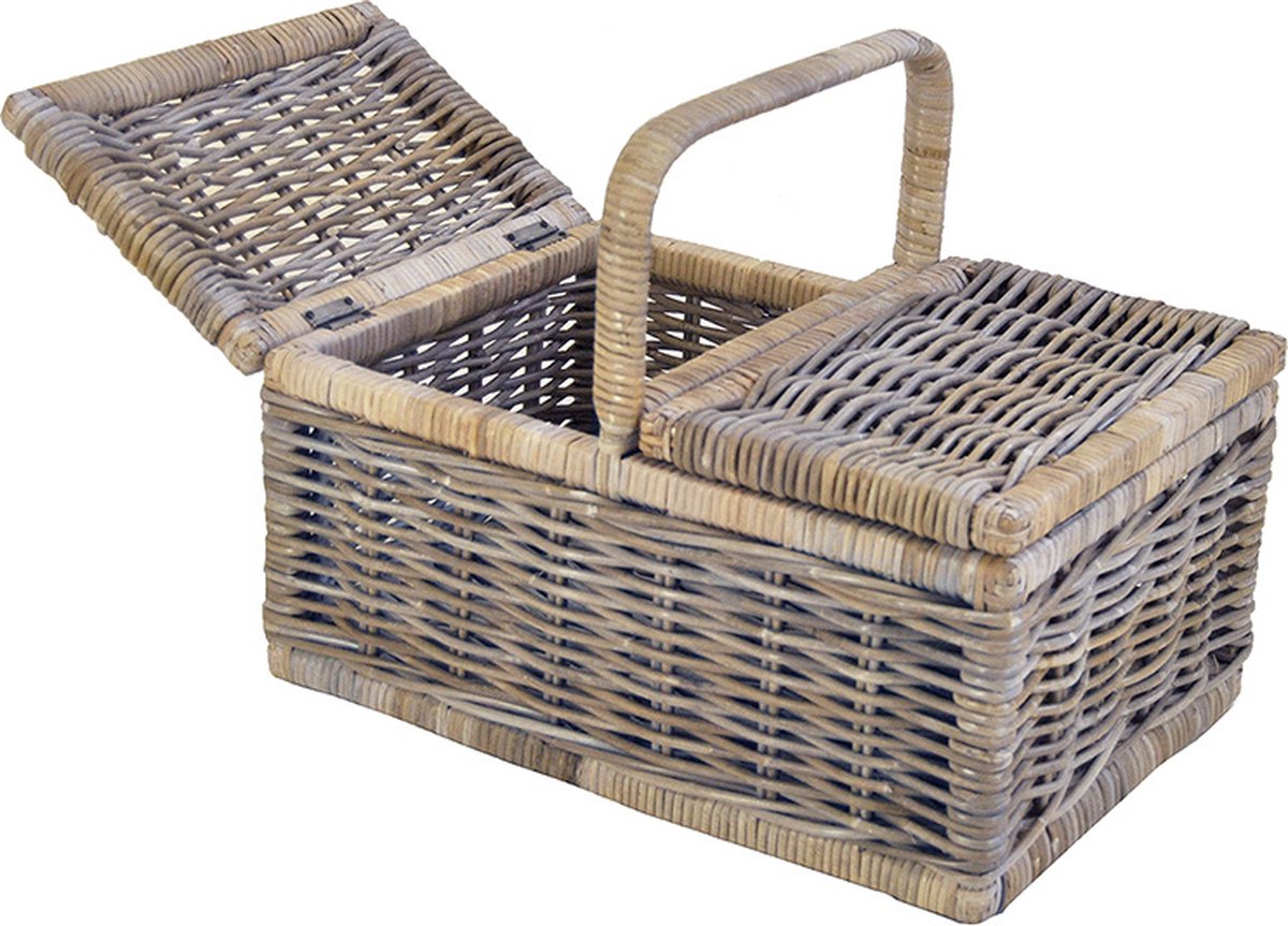 Picknickmand Wesley Rotan 50x35x25