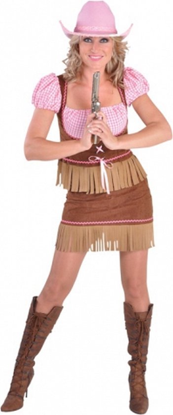 Haast je Brandewijn Omringd Cowgirl kostuum voor dames 40 (l) | bol.com