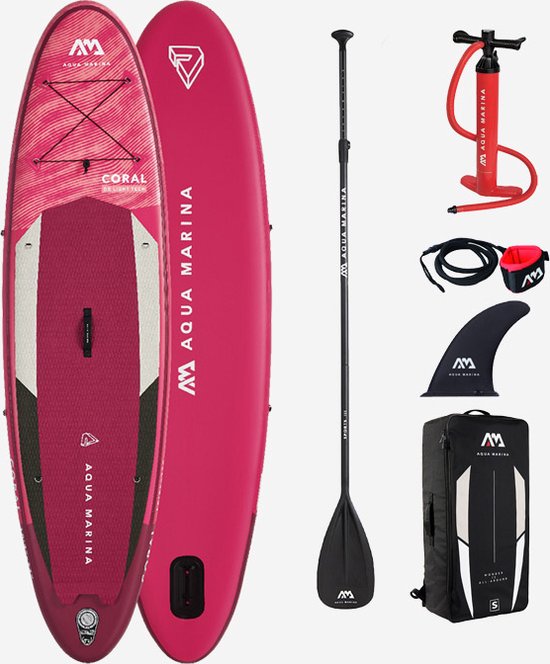 AQUA MARINA CORAL 10'2'' ISUP PACKAGE - ALLROUND ADCANCED
