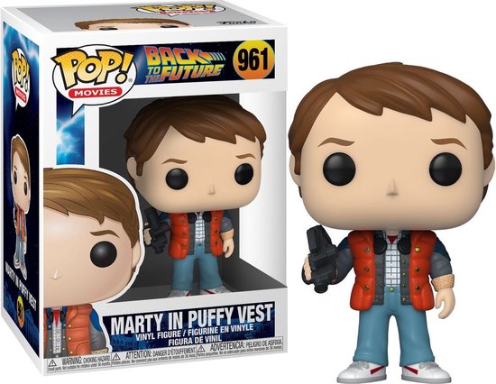Funko POP VINYL Back To The Future Marty in Puffy Vest bol